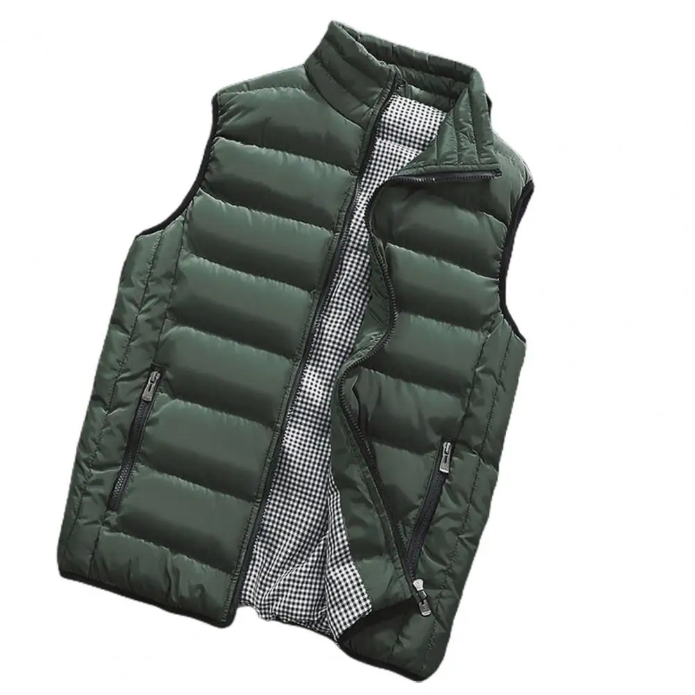 Oversized down jacket mens vest waterproof pad thick insulation winter waist jacket mens jacket work vest daily wear 241023