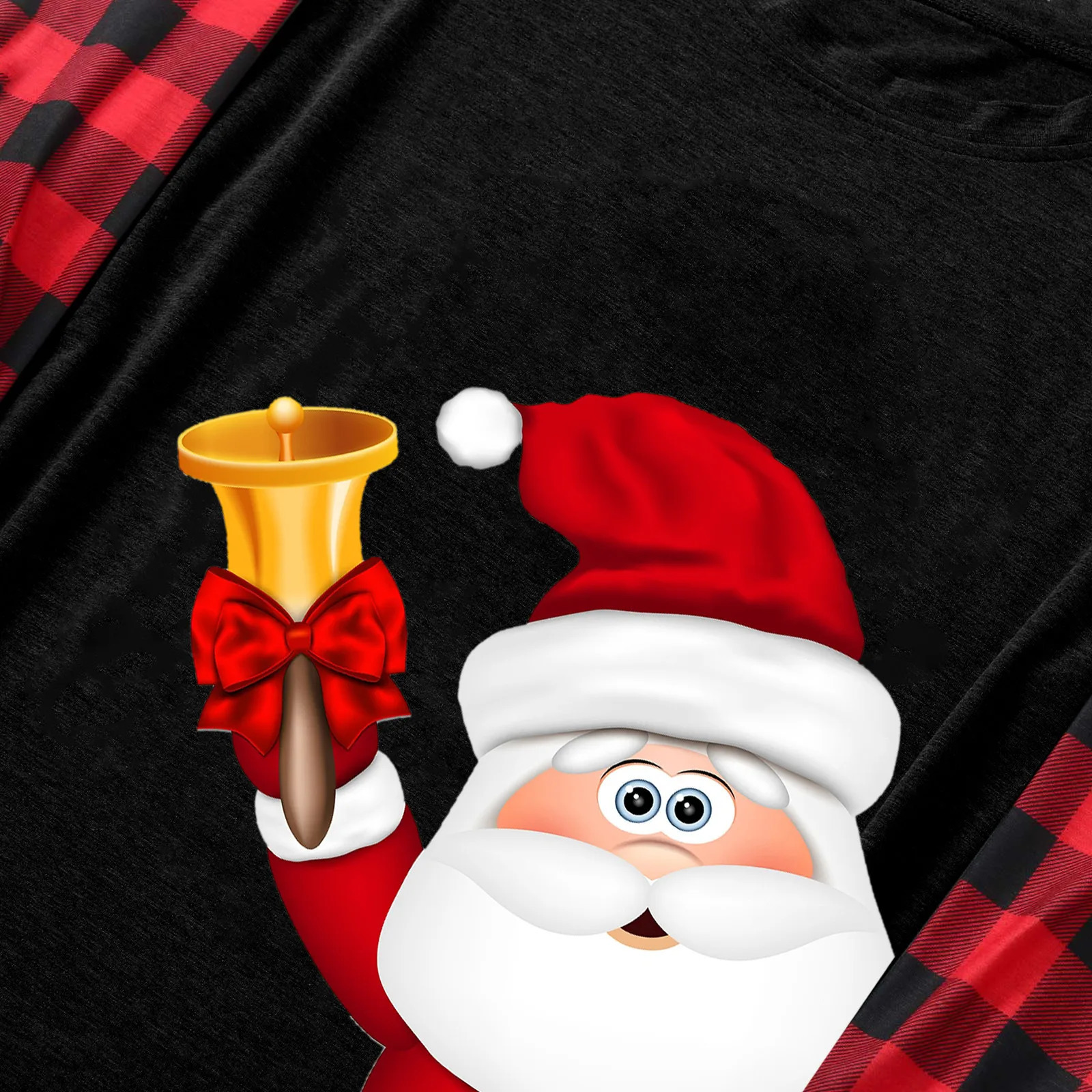 Santa Claus prints Christmas family matching sets Christmas shirts tops and pants Christmas pajamas Navidad Para Familias 241022