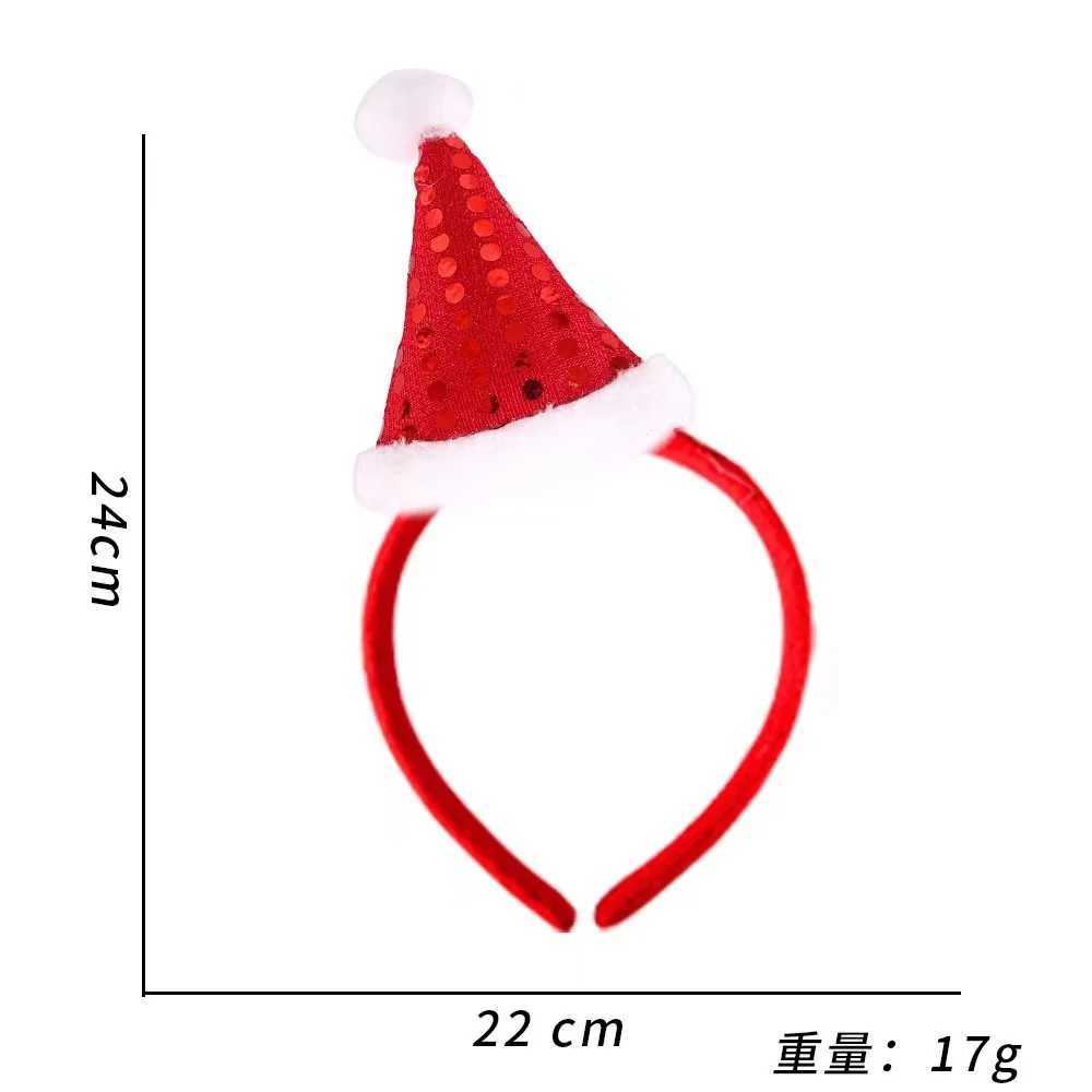 3PCS Holiday Headbands Cute Christmas head hat topper Annual Holiday Seasons Themes Christmas Party Christmas Dinner photo boothX241022