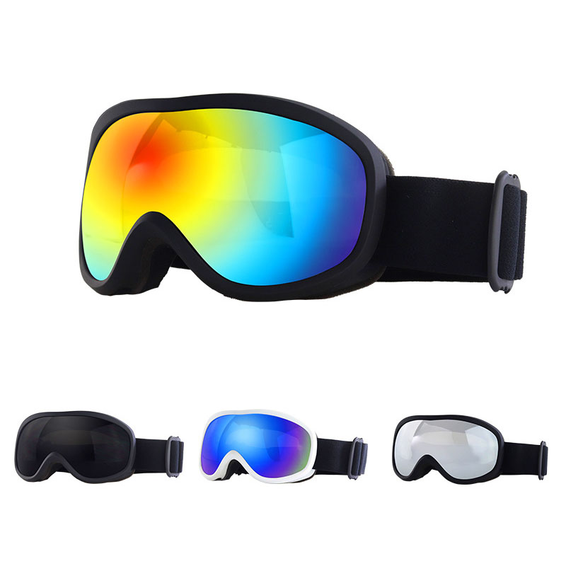 Outdoor equipment windproof sandproof goggles double layer anti-fog spherical glasses ski goggles