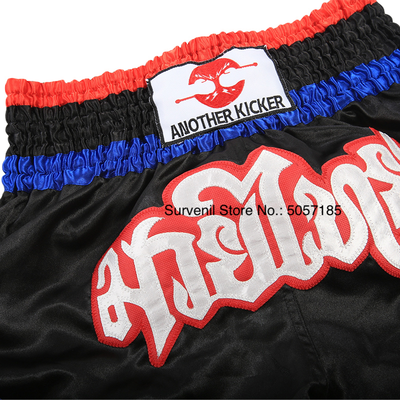 Muay Thai Shorts Stylish Kick Boxing Shorts Men Women Kids Boy Girl Vintage Comfortable MMA Thaiboxing Kickboxing Athletic Pants