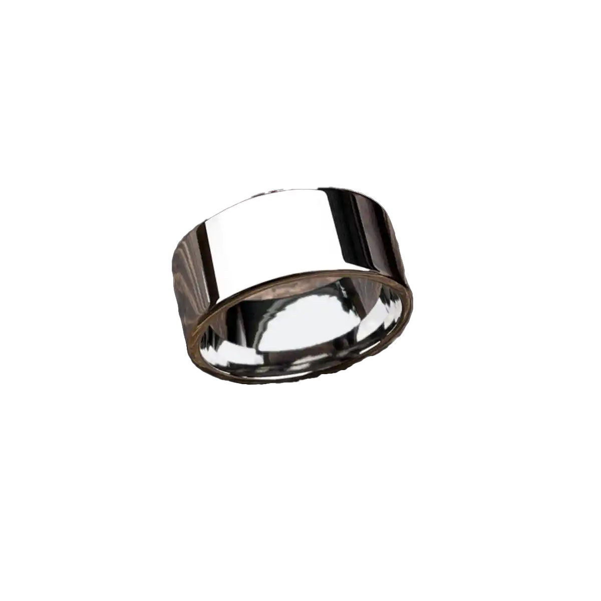 Titanium steel personality Korean version simple smooth men's ring index finger light luxury hipster single index finger male tail ring engraved