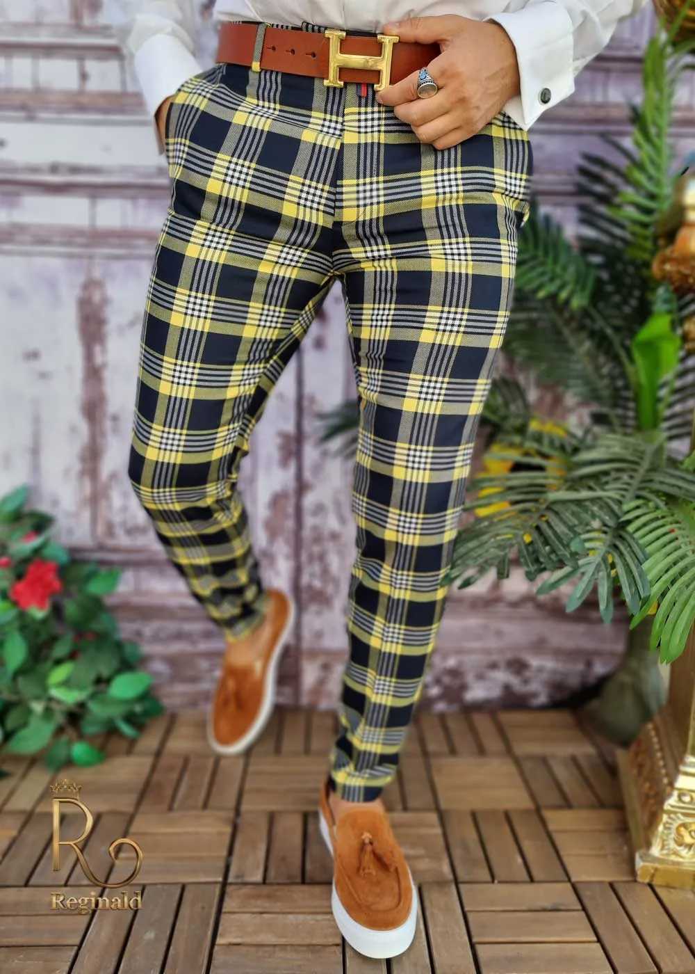 Mens Pants Summer Slimming Business Casual Pants Classic Elastic Comfortable Loose Fitting Straight Leg Brand Mens ClothingMA2X241023