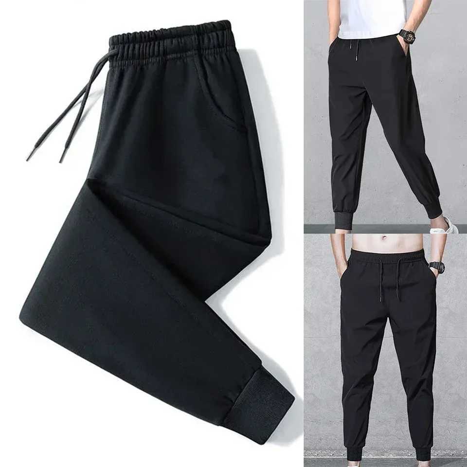 Elevate Your Casual Look With Mens Casual Streetwear Jogger Cargo Drstring Pants Sweatpants Sports Trousers (XL 4XL)X241023