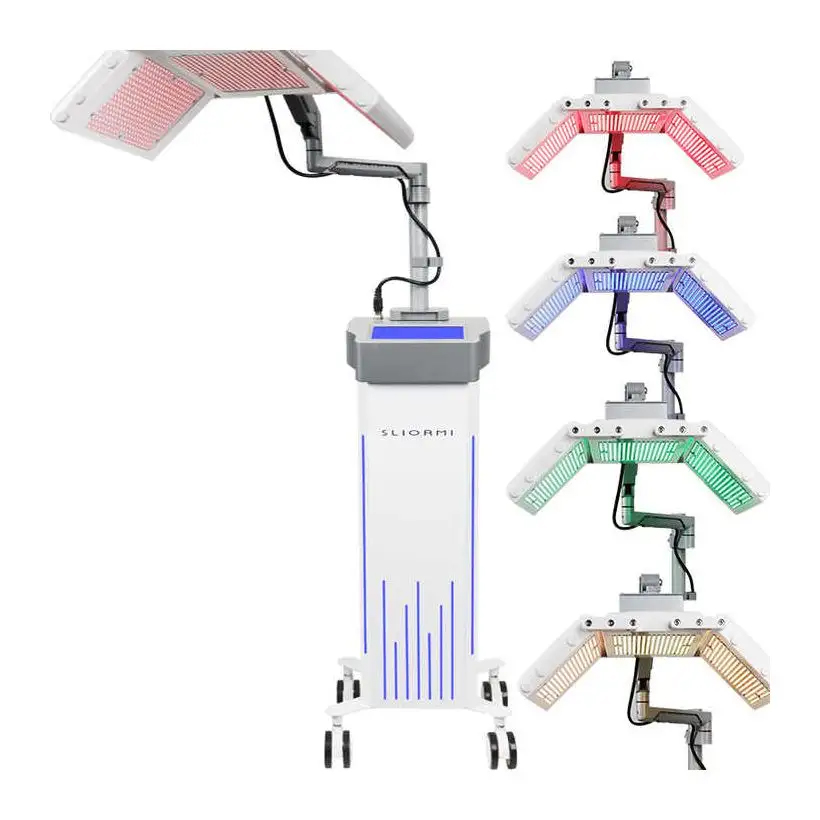 PDT LED Photon Light Therapy Acne Treatment Skin Rejuvenation Scalp Care 4 Colors Light Therapy Facial And Body Caring Machine Facial Mask Photon Ther