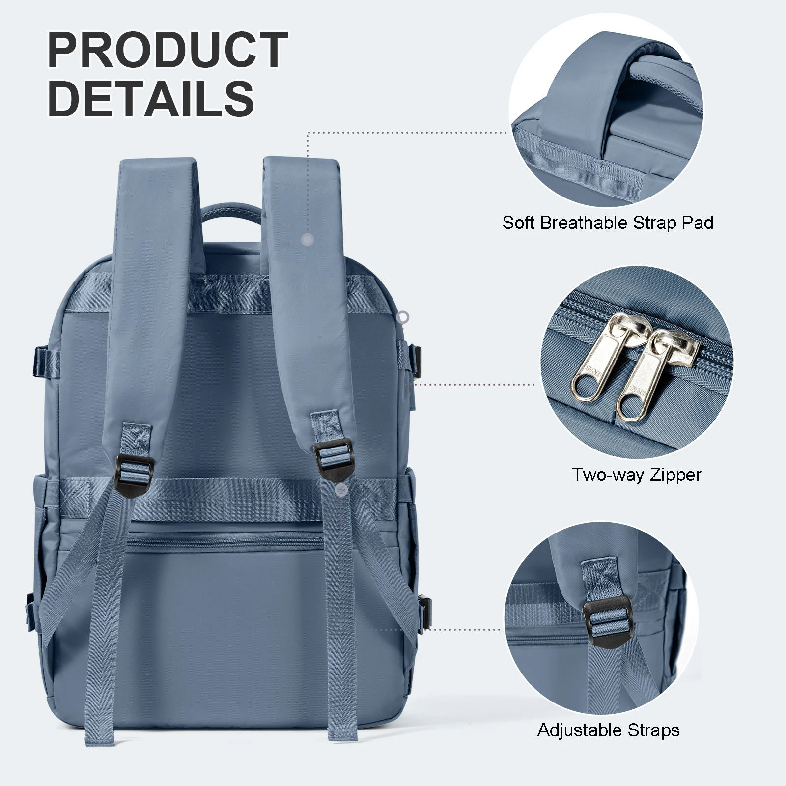 Large capacity Easyjet portable 45x36x20 backpack Ryanair 40x20x25 mens cabin backpack 241023