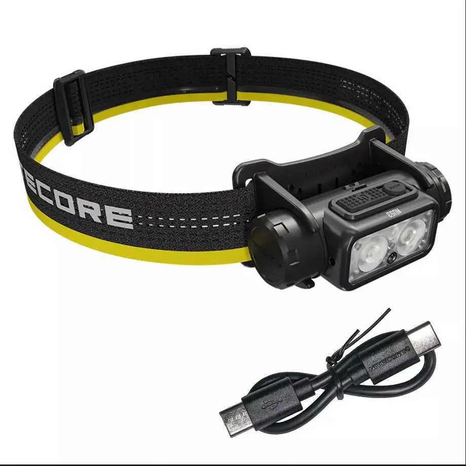 NITECORE NU53 charging lamp high output lightweight industrial compact 1800 lumens D lamp with built-in battery W241023