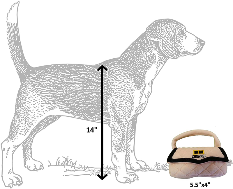 Luxury Dog Toys Designs Runway Pup Collection Unique Squeaky Parody Plush Dog Toys Fashion Accessories Dog Bones, Balls, Handbag, Dogs Christmas Gift 