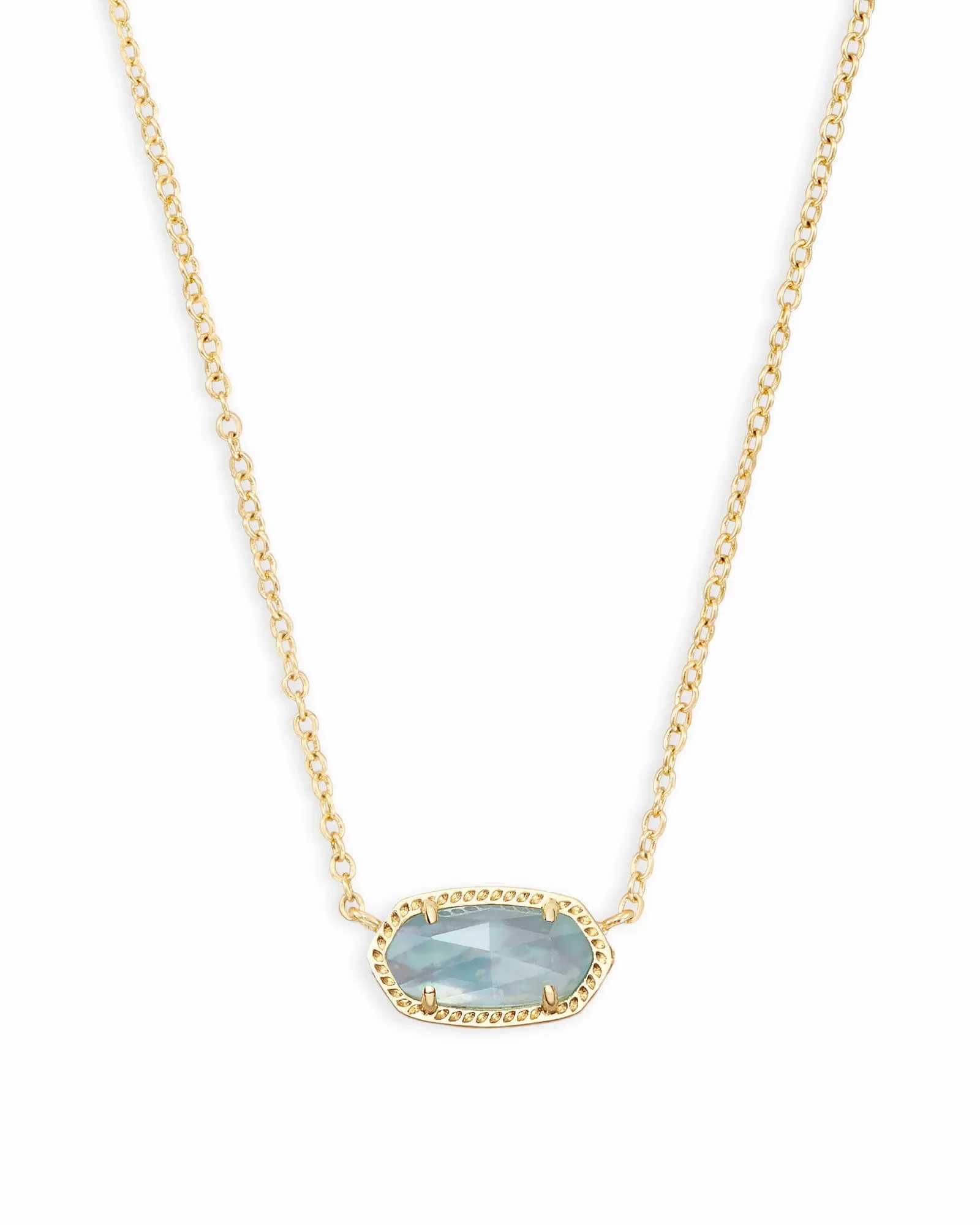 Pendant Necklaces VKVVA Elisa Geometric Light Blue Fantasy Transparent Glass Gemstone Pendant Necklace Suitable for Womens Parties Fashion Jewelry Unique Gifts T