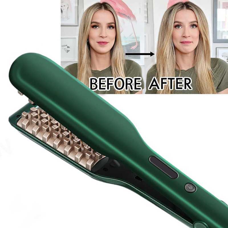 New Arrival 3D Mesh Curler Ceramic Hair Fluffy Ripple Curler Flat Iron Wave Negative Ion Curler Z241022