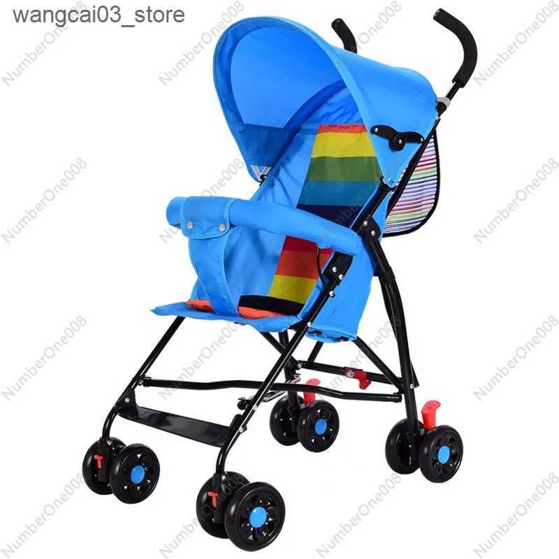Strollers# Wholesaler Simple Umbrella Cart Portable Lightweight Folding Baby Stroller L240910