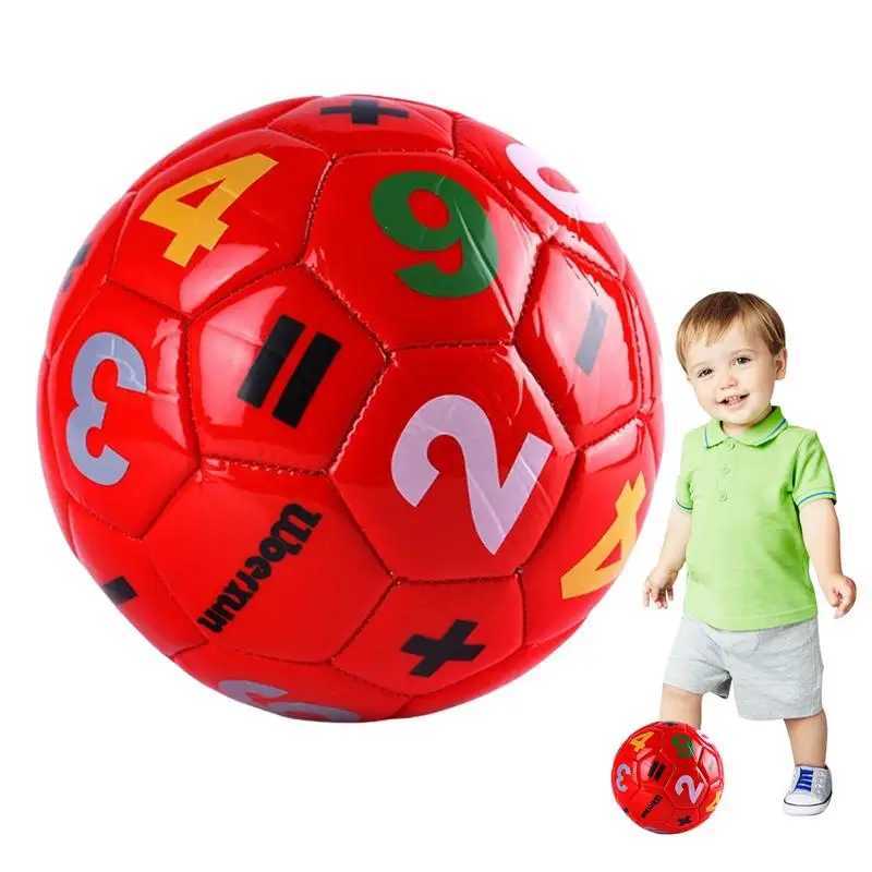 Creative Football Ball With s Number Student Football Campus Training Game PVC Football Childrens Gift Outdoor ToyXJ241023
