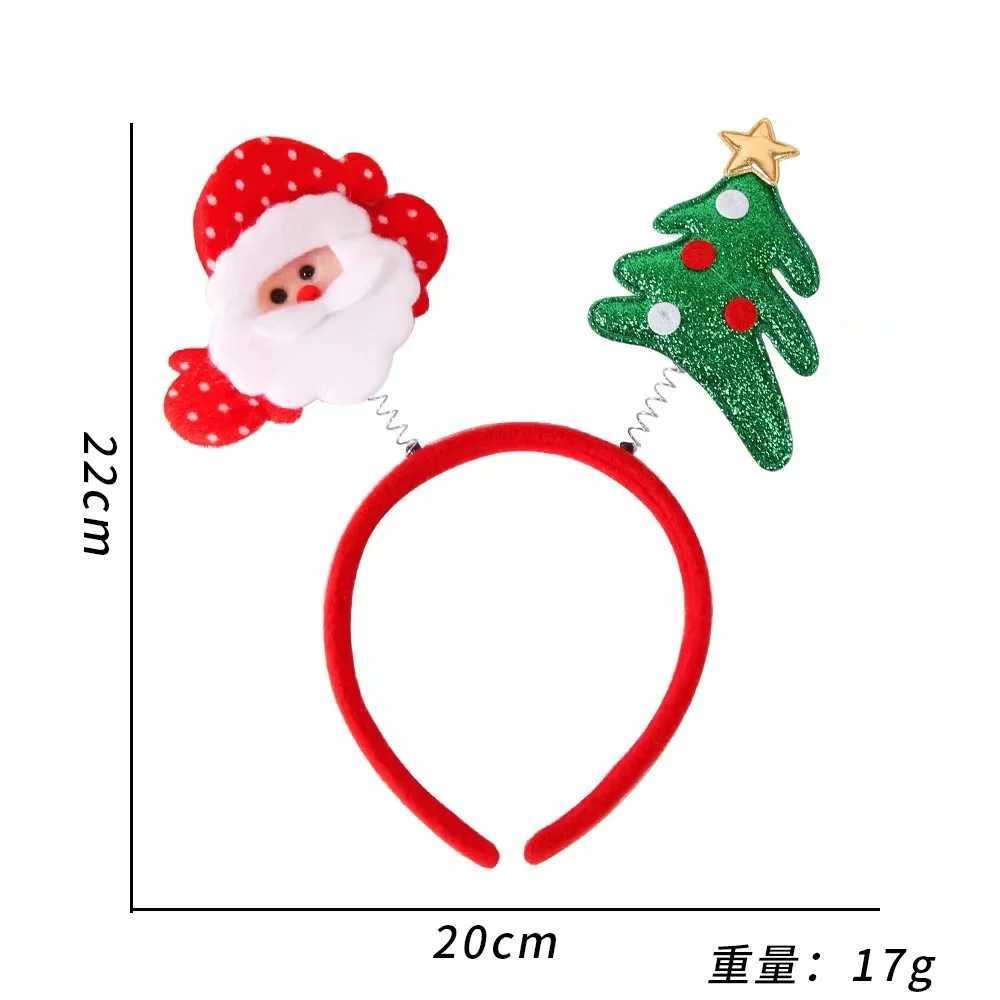 3PCS Holiday Headbands Cute Christmas head hat topper Annual Holiday Seasons Themes Christmas Party Christmas Dinner photo boothX241022