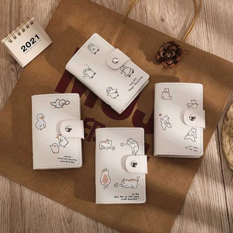 ID Cards Holders Anti Theft Card Bank Credit Bus Cards Cover Business Card Holder Coin Pouch Wallets Bag Organizer Purse XJ250624