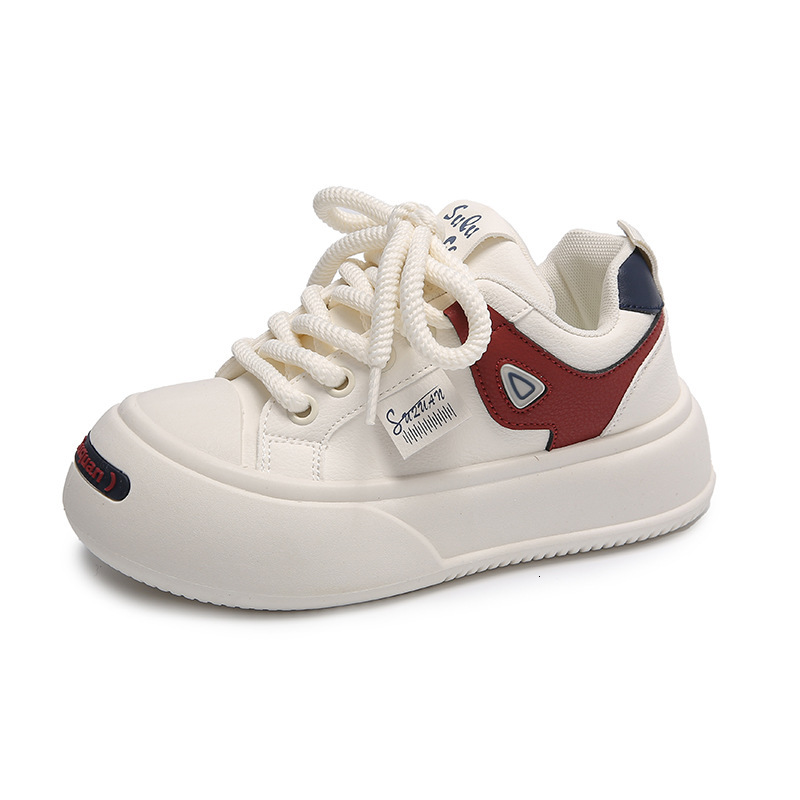 Little White Women's Autumn New Edition Ins Female Students Leisure Sports Versatile Board Shoes Street Shot