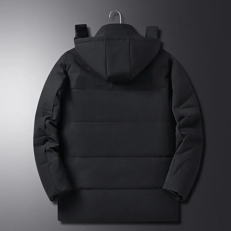 Winter -20 degree windproof Parkas mens outdoor windproof cotton padded jacket mens thick coat mens Parkas cashmere lined jacket 241023
