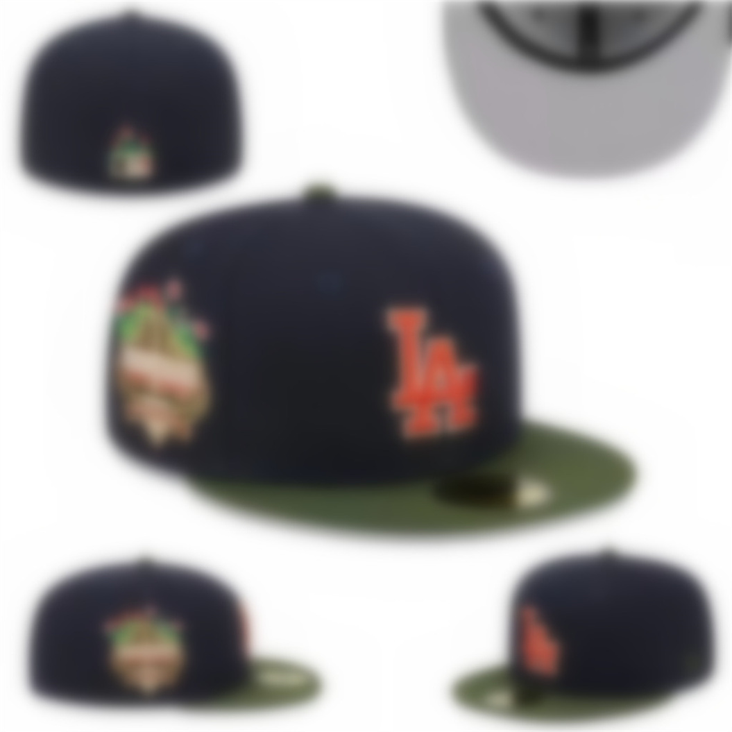 Wholesale New Baseball Cap Team Fitted Hats for Men and Women Football Basketball Fans Snapback designer hat more 999 Mix order Y-11