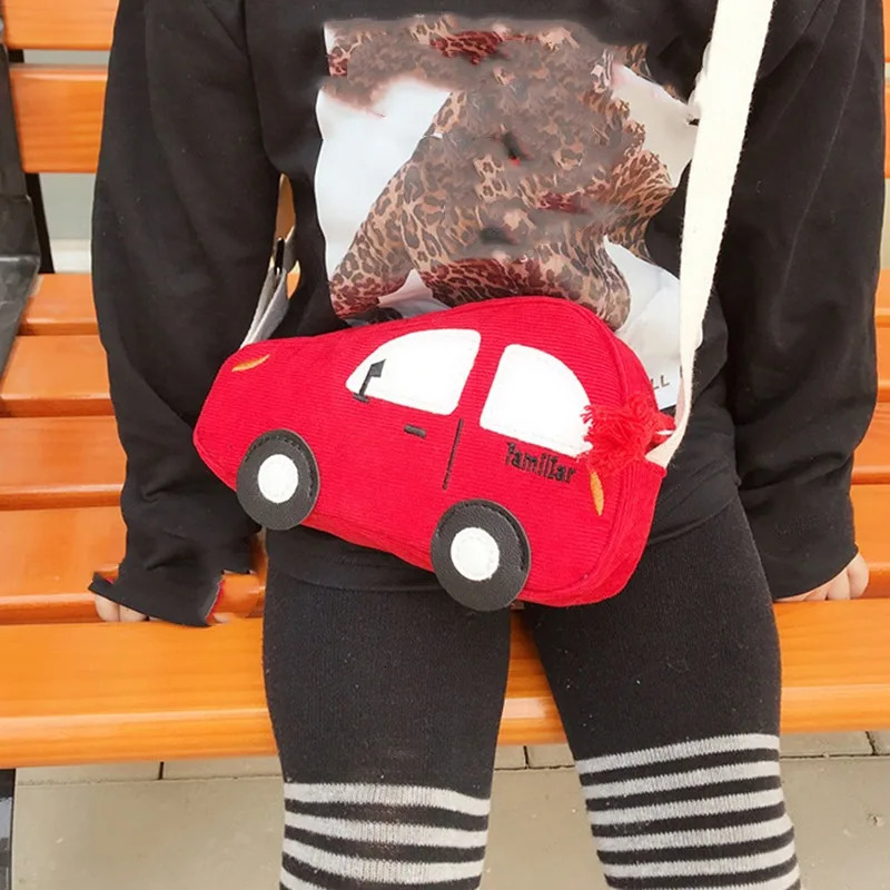 2024 Fashion Mini Cross Bag Childrens Baby Boys and Girls Car Shoulder Bag Handbag Cartoon Mini Coin Wallet 241023