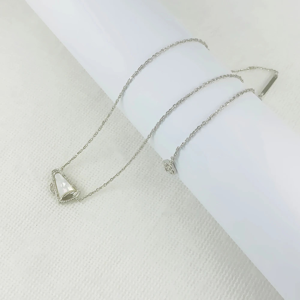 White MOP Cheer Pendant Necklace | Unique Women's Fashion Jewelry Gifts 4 466d3