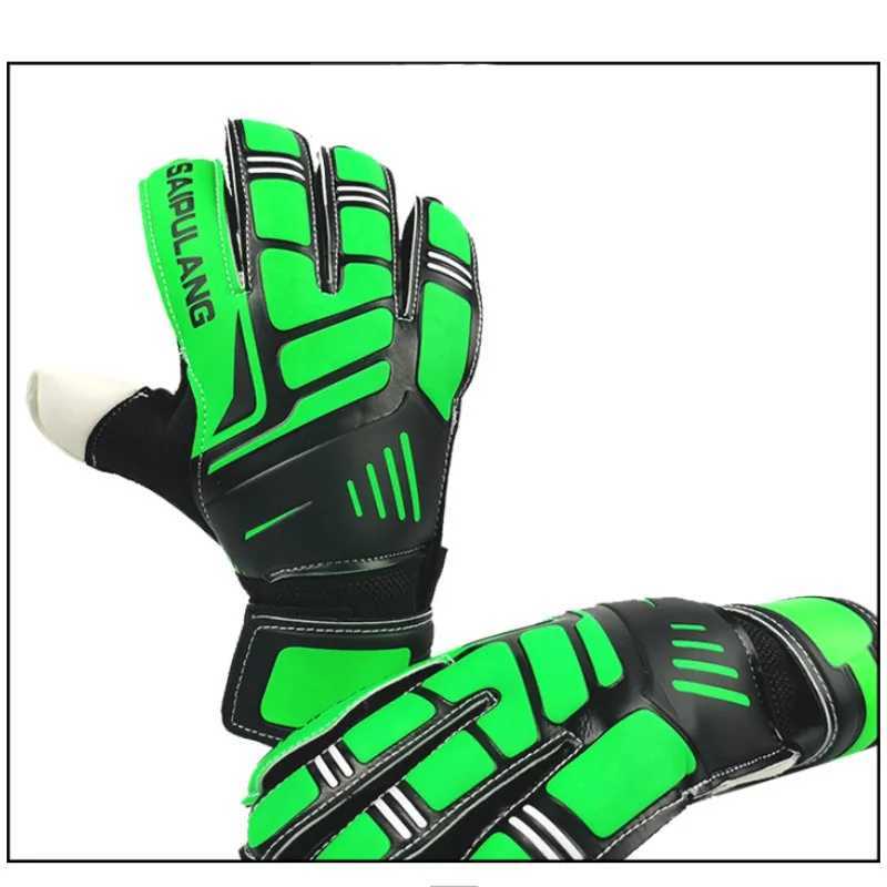 Football Training Goalkeeper Gloves with Figer Guard Latex Wear-proof Anti-slip Hand Protective Gloves Profional Goalie GloveXJ241023