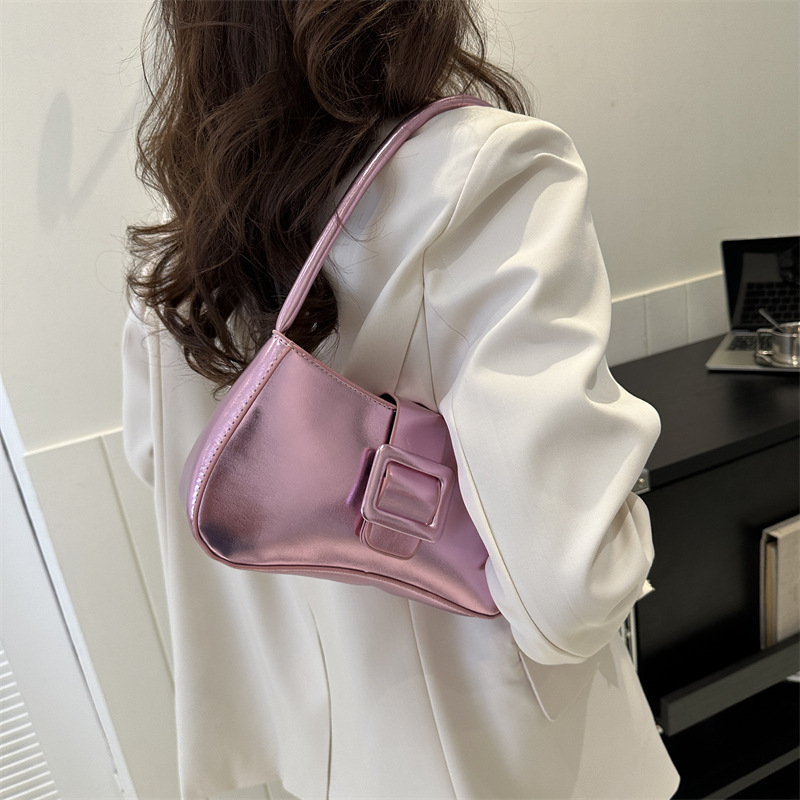 2025 Designer 2024 new casual 3 simple shoulder niche fashionable armpit bag free shipping