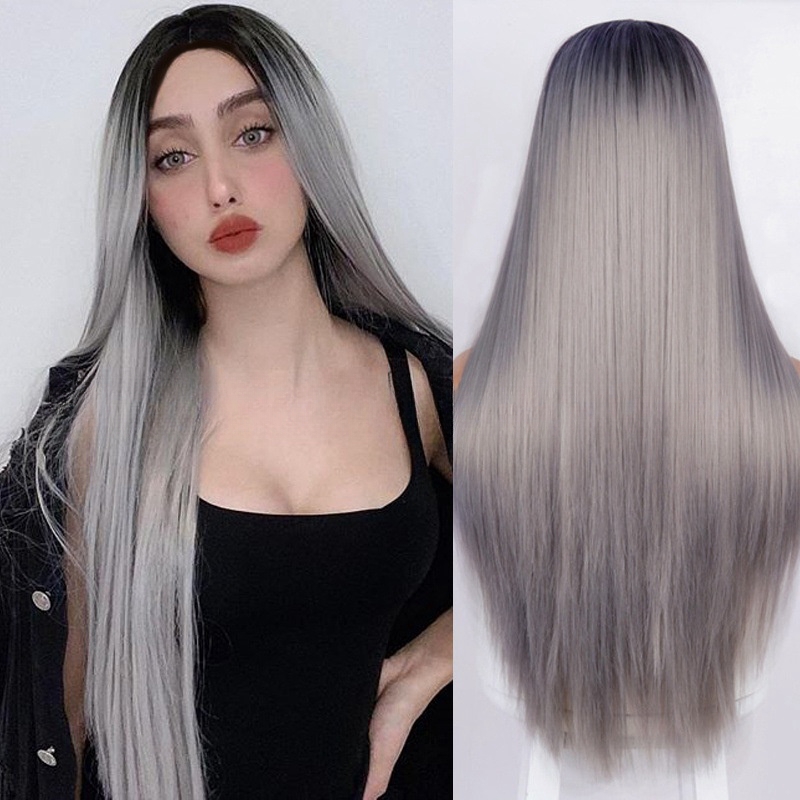 synthetic wigs wigs fashion wigs for women with medium-length straight hair