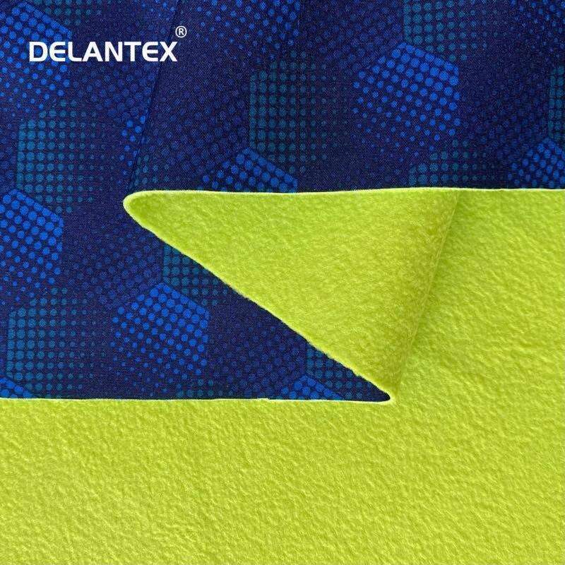 Soft Shell Waterproof Jacket Fabric for Outdoor 3 Layer Breathable