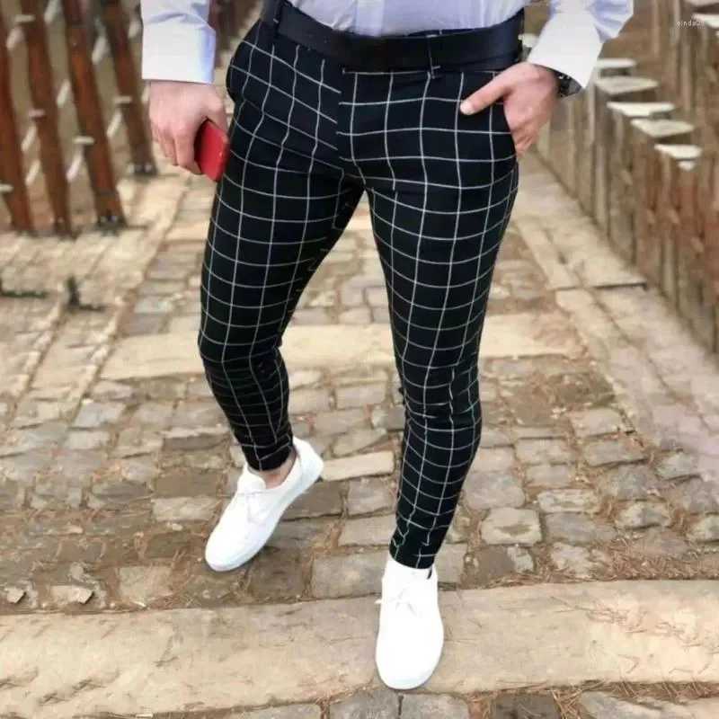 Retro Square Suit Pants Mens Temperament Business Casual Pants Straight Leg Pants Formal Occasions Mens Clothing MA2X241023