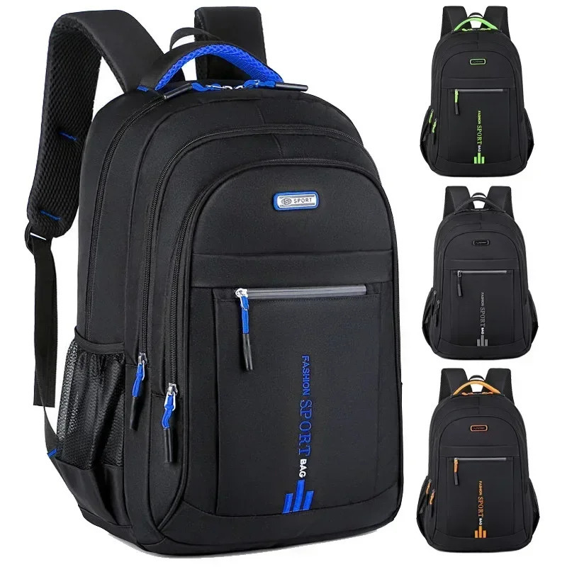 Mens backpack Oxford waterproof Rucksack business computer bag leisure travel backpack high school student backpack 241023