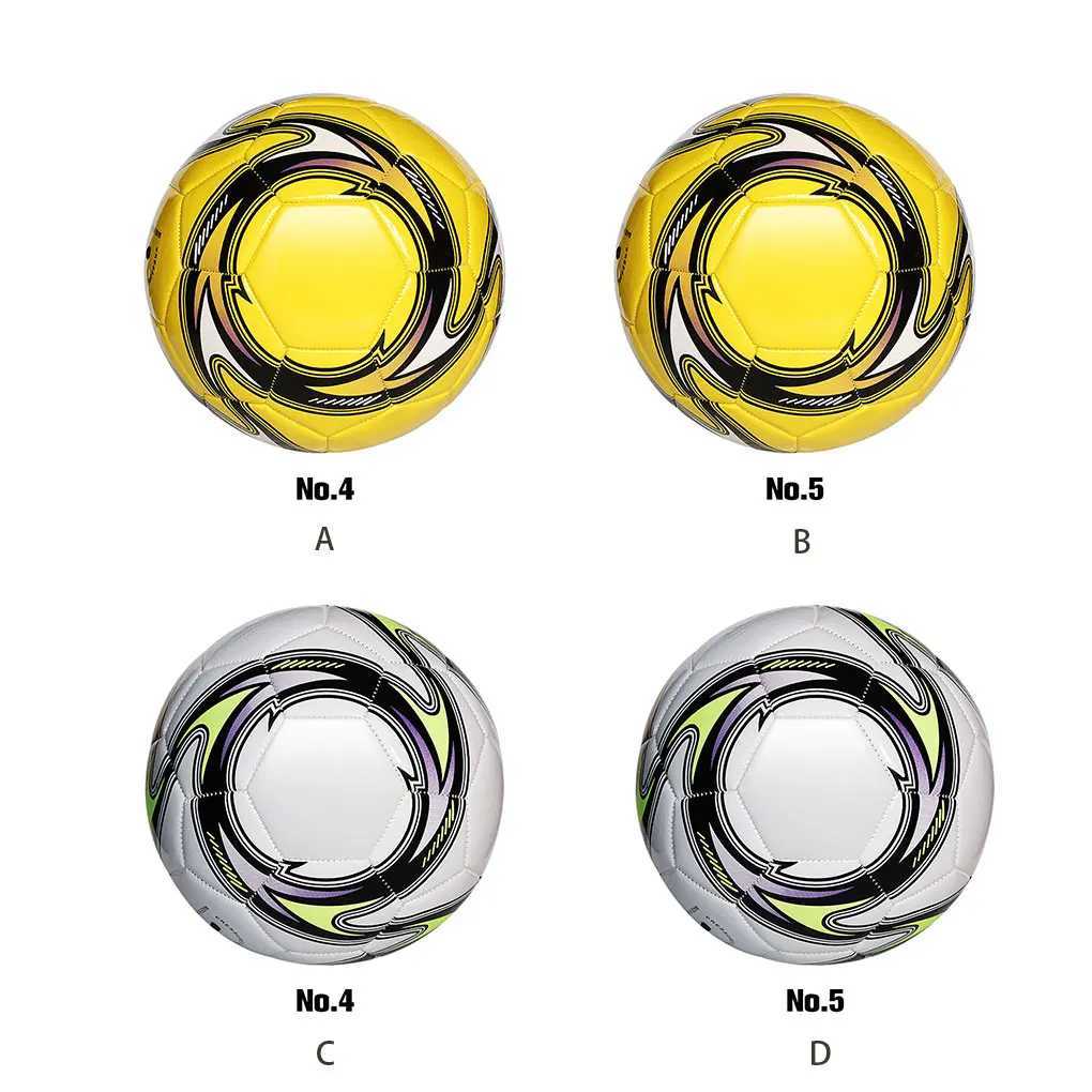 Experience Thrill Of Football Long-Lasting Soccer Ball - Made By Machine Sewing Workmanship Durab Balls Portab WhiteXJ241023