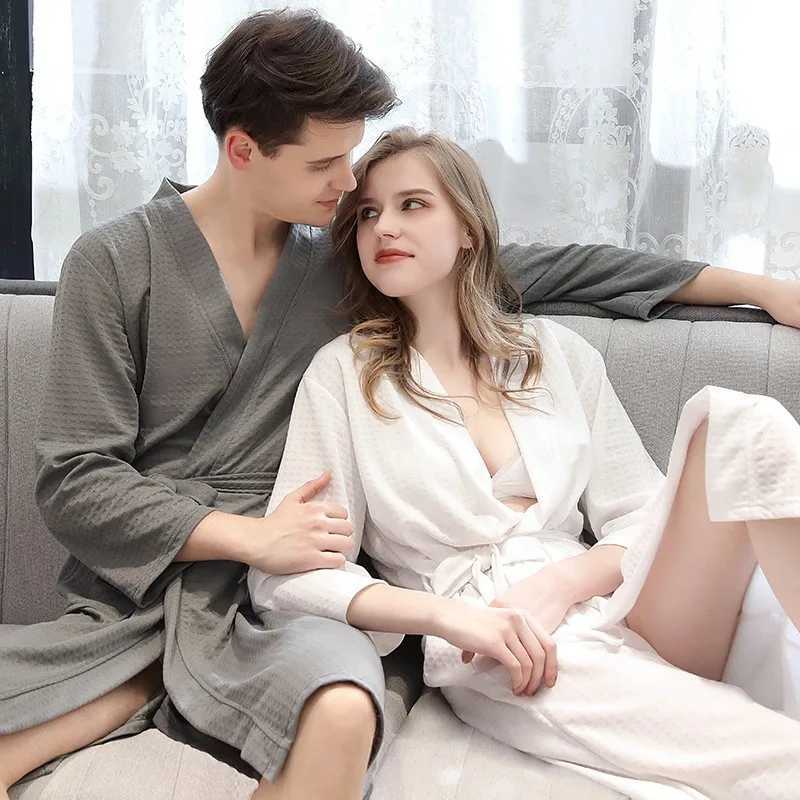 Spring and summer Wfle bathroom mens and womens sauna clothing sportswear mens water absorbing quick drying home clothes W241023