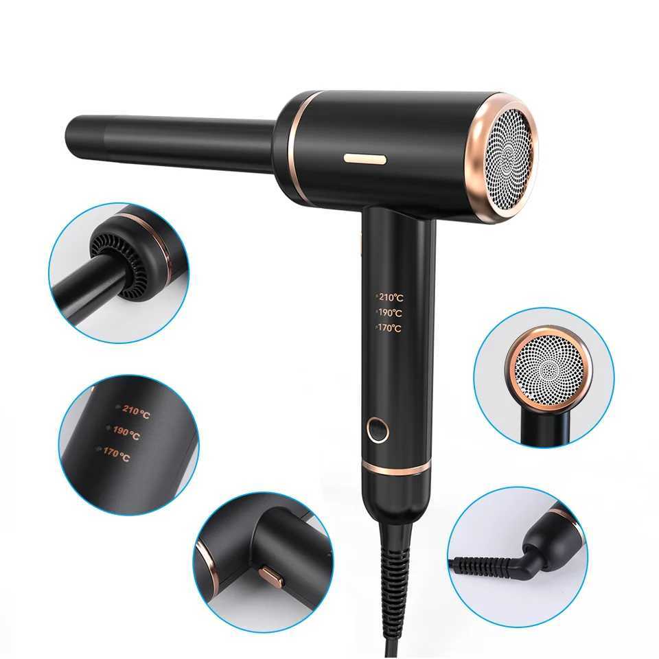 New Arrival Lescolton Curler Ceramic Curling Cooling Lens Cold Air Curling Iron One Step Hairstyling Tool Hair Wave Magic Curling Z241022