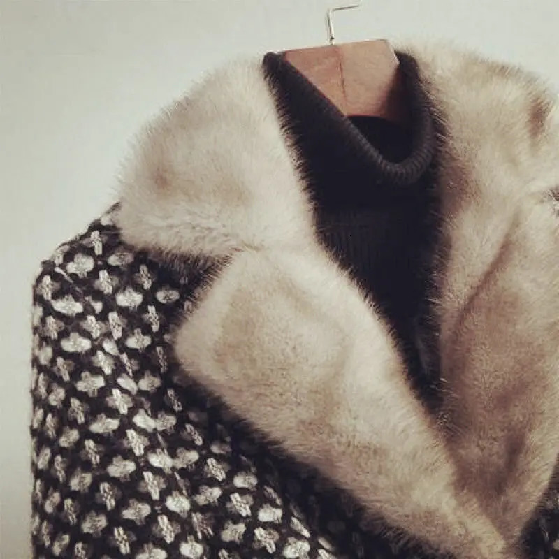 winter wool coat womens coat ultra-thin thick woolen long park coat fashionable with belt temperature insulation women Y174 241023