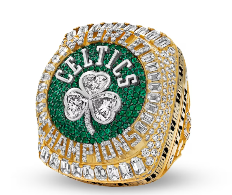 2023 2024 Celtics National Basketball Team champions Championship Ring TATUM Souvenir Men Women Fan Brithday Gift Hip hop Sport Punk R250414