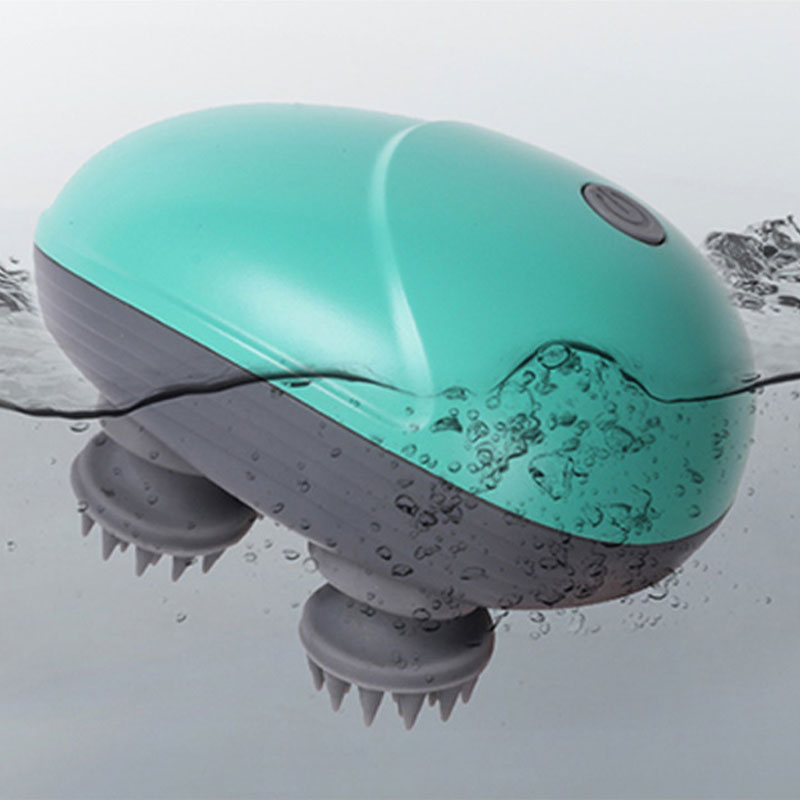 New head massager electric silicone scalp massager portable home USB mini electric dragon claw hand