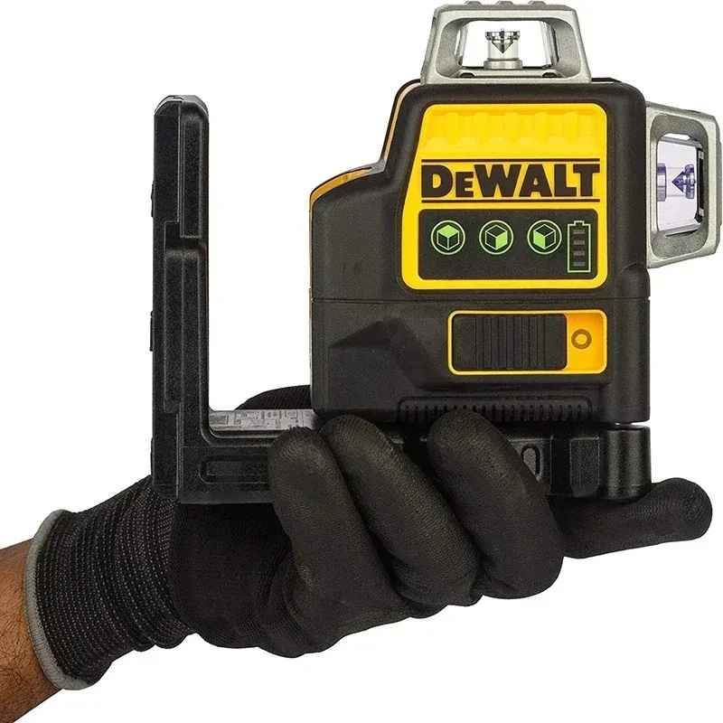 Dewalt DW089LG 3 Sides*360 Degree Vertical 12V Lithium Battery 12 Lines Laser Level Horizontal Green Meter Outdoor tools