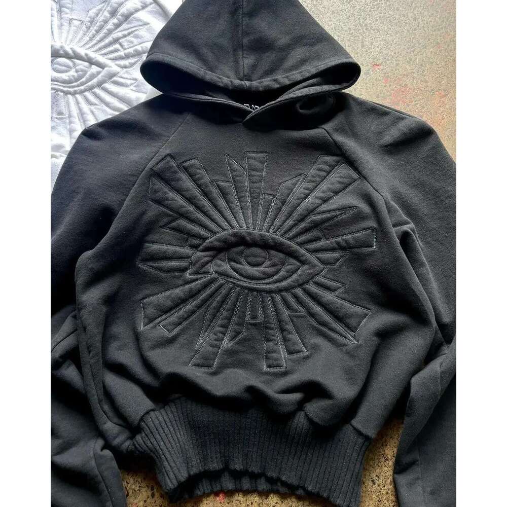 motion New Y High end Sweatshirt k Tops Harajuku Hip Hop Oversized Embroidered Pattern Hoodies women Goth Punk Men and Women Streetwear Harajuu Pun