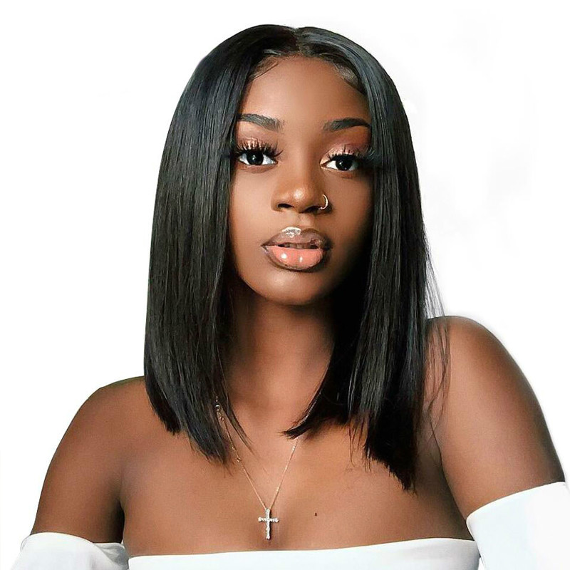 Wigs for women African black Straight Bob Wig European and American fashion medium length new arrival