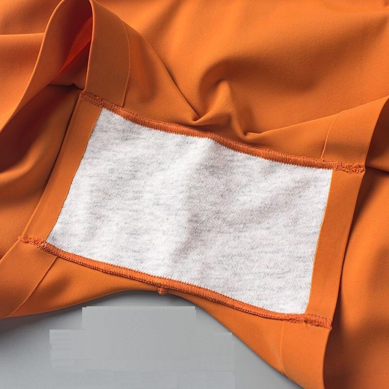 2025 New designer piece set silk fashion seamless underwear women s flat corner shorts women s underwear safety pants Soild women s Tangas high waiste