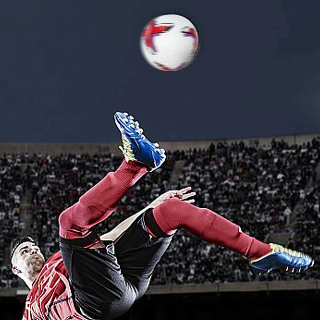 New PU ather Machine-Stitched Football Soccer Balls Official Size 5 Wearproof Anti-Slip ague Match Training BallsXJ241023