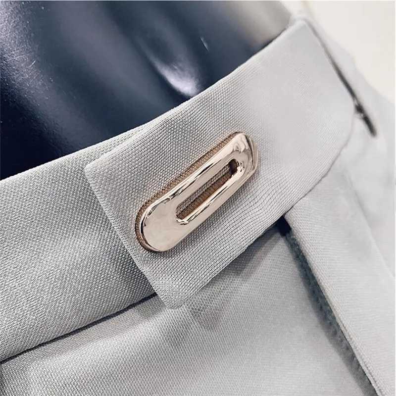 Pantn Homme 2021 New Mens Business Dress Pants Solid Color Slim Fit Formal Office Suit Pant Streetwear Man Casual TrousersX241023