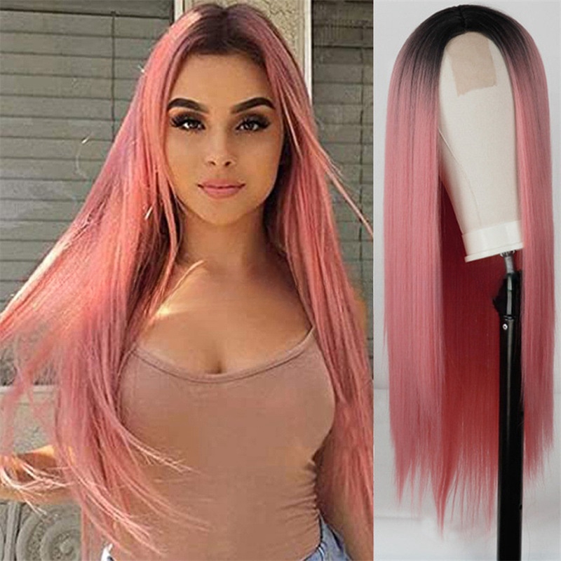 synthetic wigs wigs fashion wigs for women with medium-length straight hair