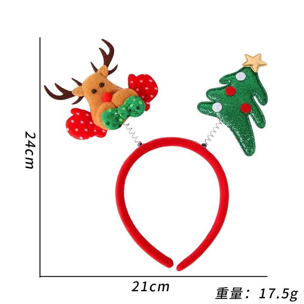 3PCS Holiday Headbands Cute Christmas head hat topper Annual Holiday Seasons Themes Christmas Party Christmas Dinner photo boothX241022