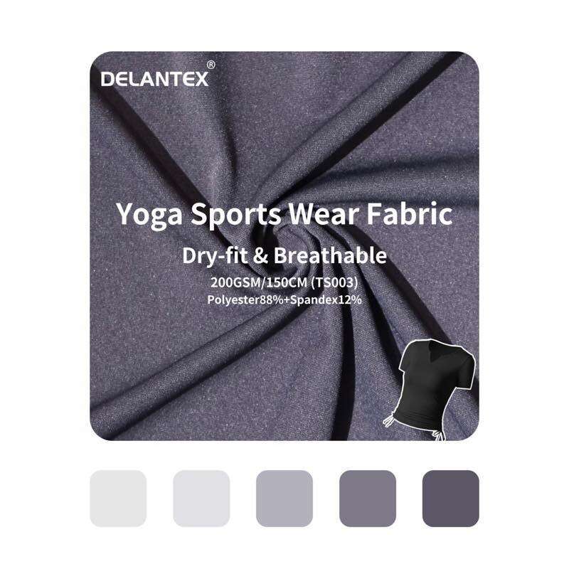 Factory Price Stretchy Jersey Tracuit Yoga Sportswear Fabric for Sports