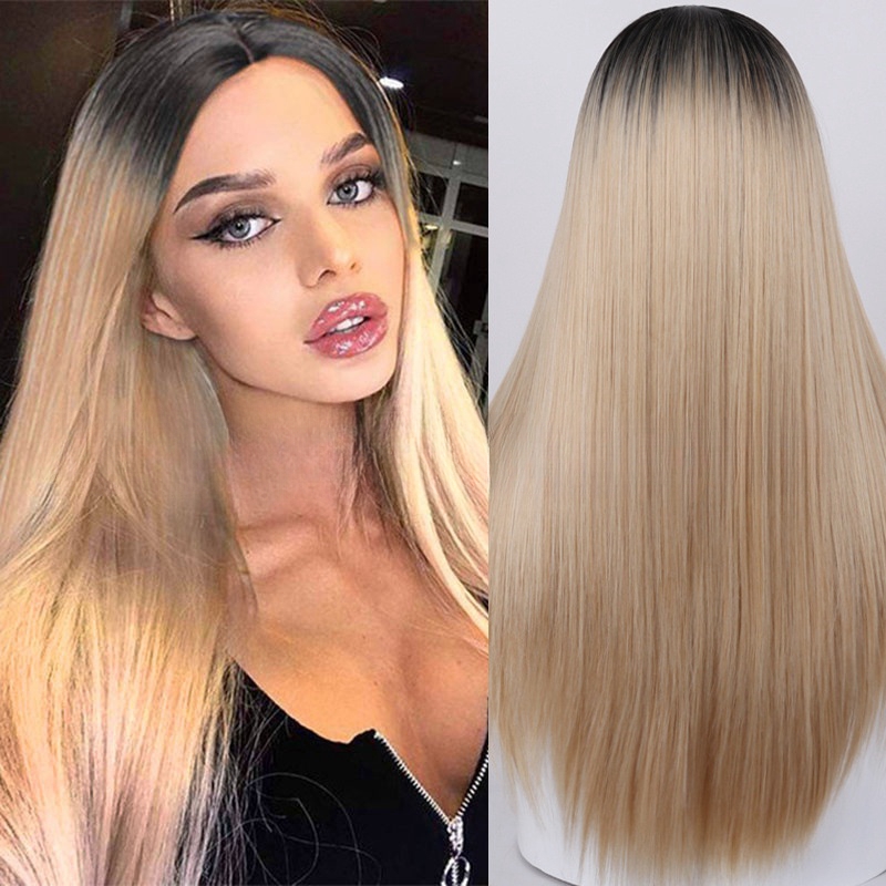 synthetic wigs wigs fashion wigs for women with medium-length straight hair