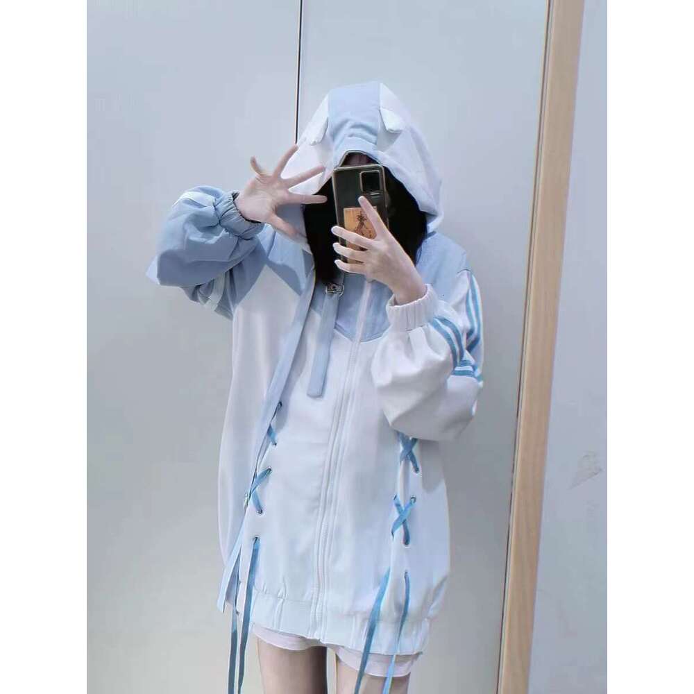 High end K Y hoodies women Harajuku kawaii clothes Oversized Sweatshirt Cute Women New Japanese Casual Fashion Gothic Jacket Coat