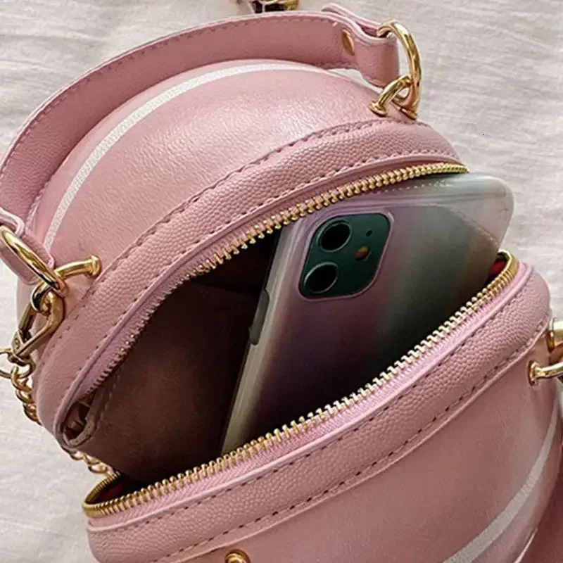 PU Basketball Womens Bag Network Red Football Bag Personalized Fun Pink Basketball Bag Ins Versatile Chain Shoulder Bag 241023
