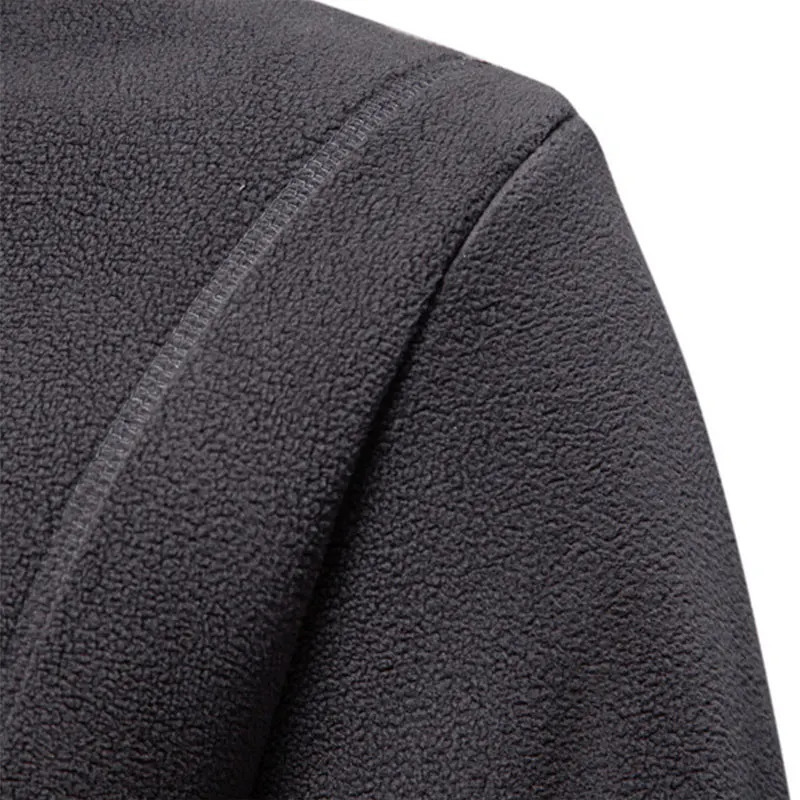 mens winter solid wool hooded sweatshirt high-quality warm and casual drawstring hat sports shirt soft shell mens hooded sweatshirt 241023