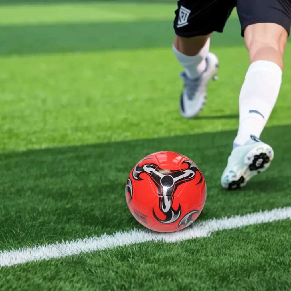 PVC Eco-friendly Soccer Balls For Football Midd School Fine Stitching nced Inner PrureXJ241023