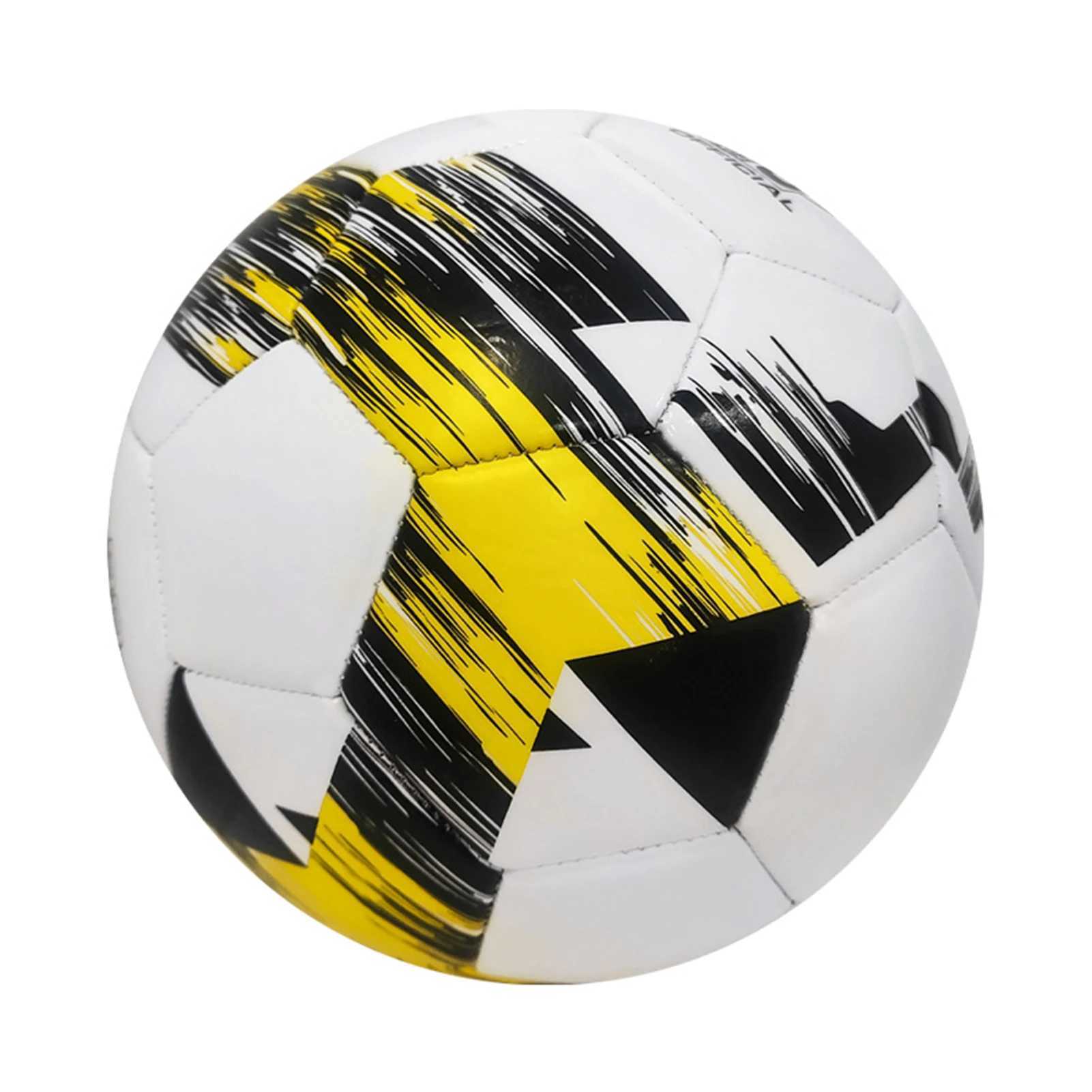 Size 5 Soccer Ball For Training With Machine Stitched Panels Machine Stitched Panels For Added White greenXJ241023